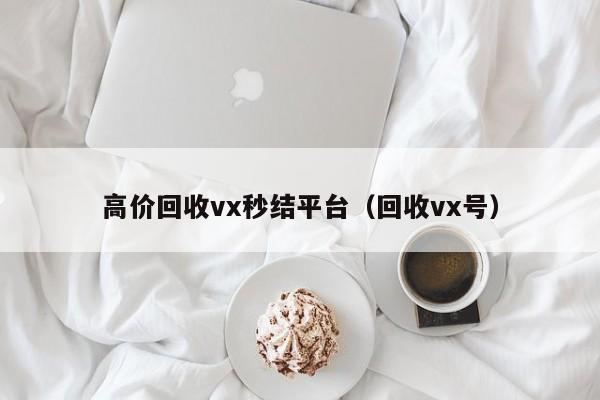 高价回收vx秒结平台（回收vx号）-第1张图片-ZBLOG